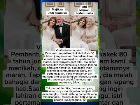 PEMBNTU SEPERTIKU DINIKAHI KAKEK BERUSIA 80 TH