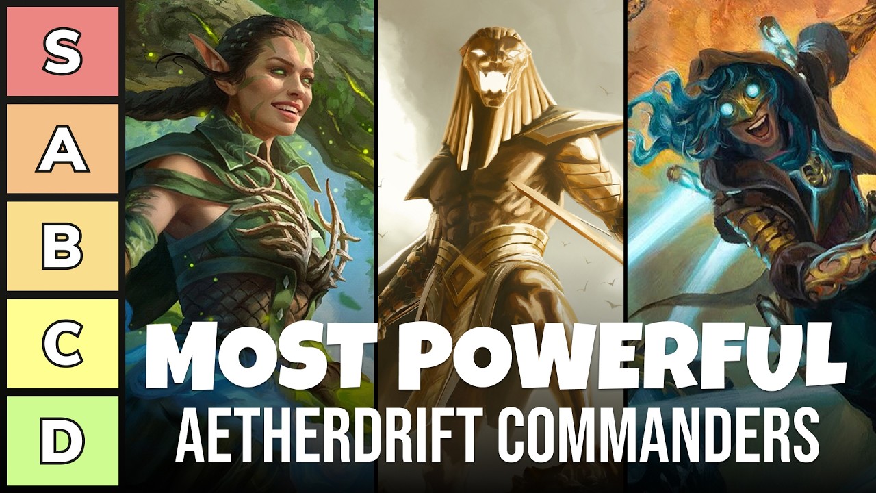 The Most Powerful Commanders of Aetherdrift | Tier List Rankings
