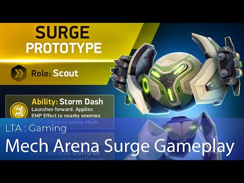 Mech Arena Surge Gameplay & Review | LTA : Gaming - YouTube