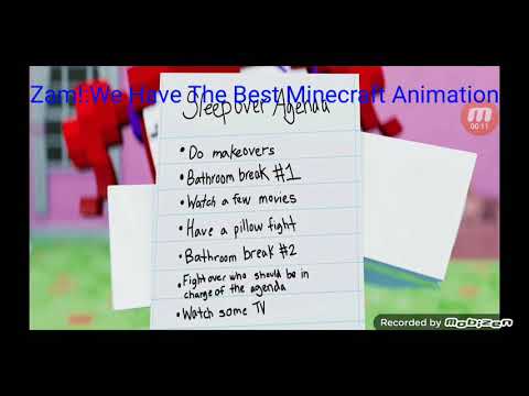 Circus Baby's Sleepover Vs Monster School