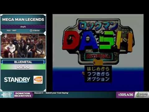 Mega Man Legends by bluemetal in 51:57 - AGDQ 2017 - Part 53