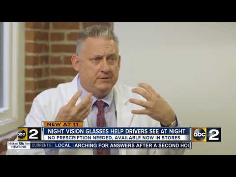 New Night Driving Glasses make driving at night easier