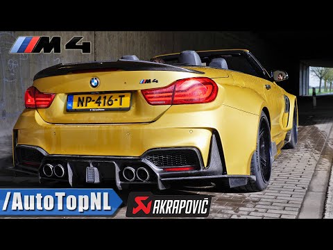 BMW M4 WIDEBODY | AKRAPOVIC STRAIGHT PIPE *CRAZY LOUD* Exhaust SOUND by AutoTopNL