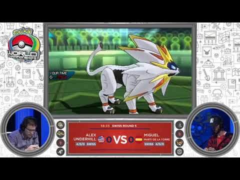 2019 Pokemon World Championships VGC Masters Day 1 - Alex Underhill vs Miguel De La Torre - Swiss R5