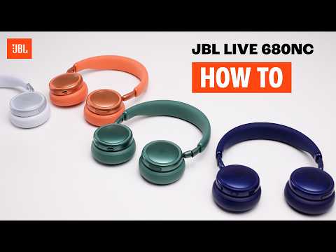 JBL LIVE 680NC JBLLIVE680NCWHT White JBL LIVE 680NC JBLLIVE680NCWHT White