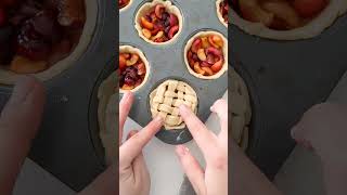 Mini Cherry Pies | Personal Cherry Pies Made in a Muffin Pan | The Floral Apron