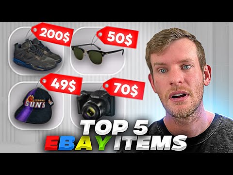 Top 5 High Sell Items for eBay 2024 Fast Selling Strategies Profitable Niches