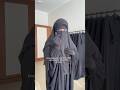 Simple and easy to wear niqab #niqab #hijab #niqabi #hijabstyle #black #new #shorts #tutorial