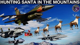 Fun Mass 2025 Christmas Mission To Hunt Santa Down | DCS