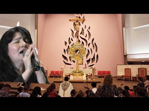 hora santa y alabanza hermana Gela iglesia Santa Rosa de Lima Roseville Ca