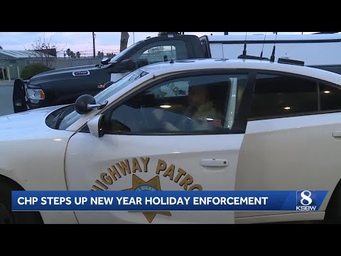 California Highway Patrol steps up enforcement for New Year's