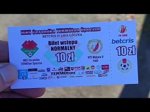 Ceramika Opoczno vs Widzew ll Łódź