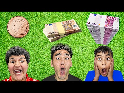 50.000€ vs. 500€ vs. 5€ MYSTERY BOX - Challenge