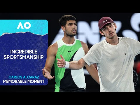 Carlos Alcaraz's Incredible Sportsmanship | Australian Open 2026 Quarterfinal
