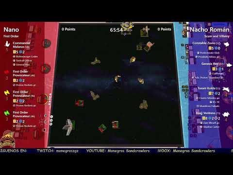 VI Liga TTS X-Wing Aragón - 1ª Ronda - Nano vs Nacho Román