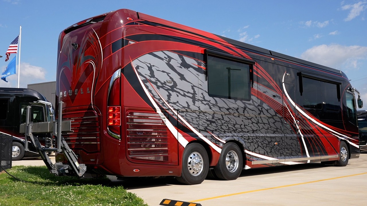 Garage-Kept Glory: A Rare Newell Coach with Bespoke Design and Two-Year Warranty