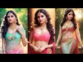 4k Ai Art Indian Model Lookbook Ai Art Video Indian Saree Outfit Trending Ai Lookbook