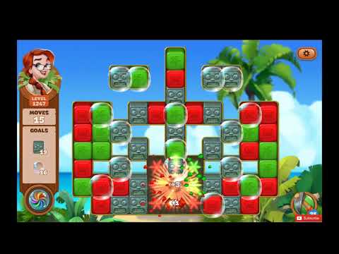Lost Island Blast Adventure Level 1247 NO BOOSTERS - A S GAMING