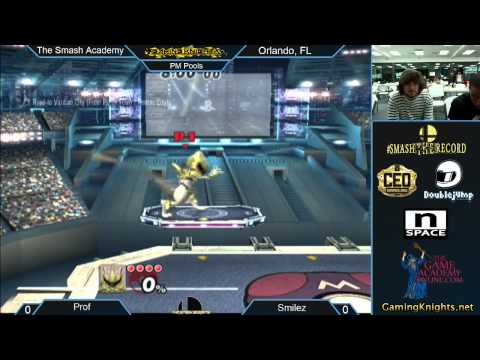The Smash Academy - Prof (Mewtwo) vs Smilez (Falco) - Bracket - Project M