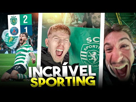 INCREDIBLE SCENES AS SPORTING SCORE LAST MINUTE WINNER VS PSG!!!! 