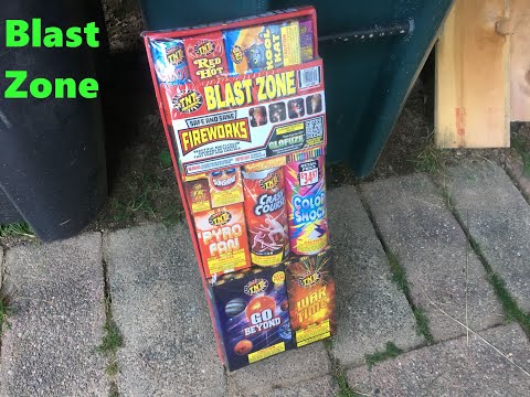 Walmart Fireworks Blast Zone all items shown which are the best worst