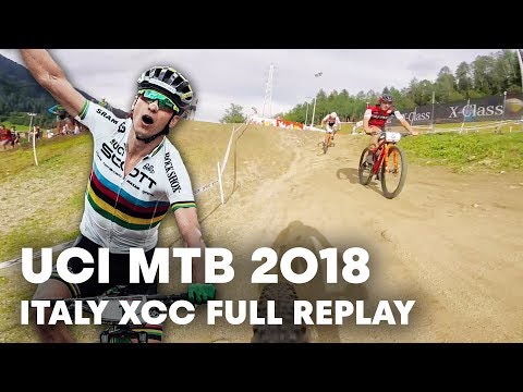 XC Short Track Full Race Replay from Nino's wheel point of view. | UCI MTB 2018