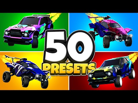 50 CLEAN RLCS ROCKET LEAGUE CAR DESIGNS (Dralii, Atow, Zen and more!)