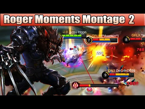 Roger Moments Montage | Top Global Players | Mobile Legends
