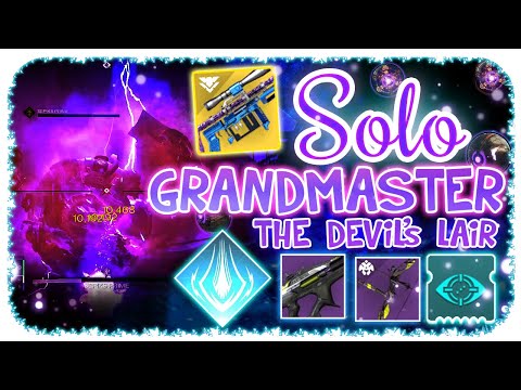 Solo 1620 Grandmaster Nightfall Titan- The Devil's Lair - Destiny 2 Commentary With Cloudstrike