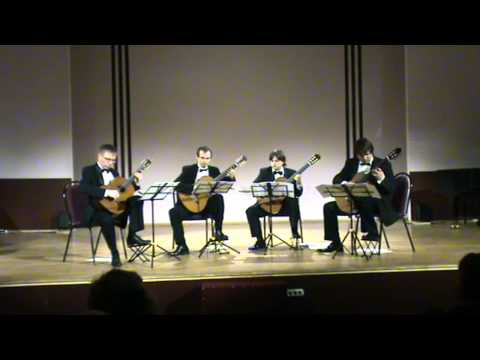 Frauchi Guitar Quartet. Live concert