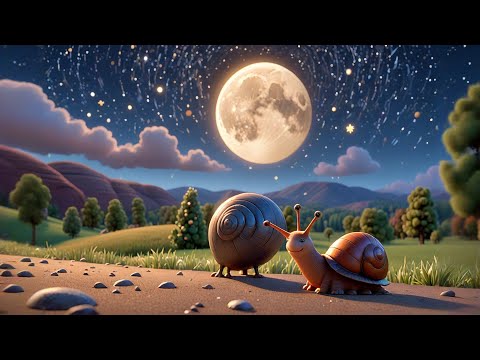 The Snail That Jumped Over the Moon 🐌🌕 | Fun Kids Storytime | Preschool Adventure Story