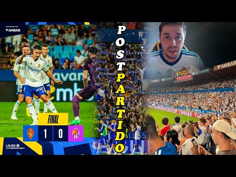 REAL ZARAGOZA 1-0 REAL VALLADOLID | VLOG POST PARTIDO