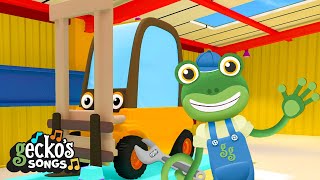 Forklift Truck Song! 🎶🏗️ | Gecko's Songs 🎶 | Cartoons For Kids | Toddler Fun Learning