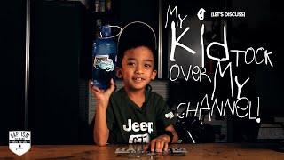 My Kid Took Over My Channel! *To Talk About His Camping Gear*