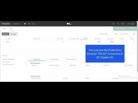Protection Domain Failover for Nutanix Cluster – Victor Virtualization