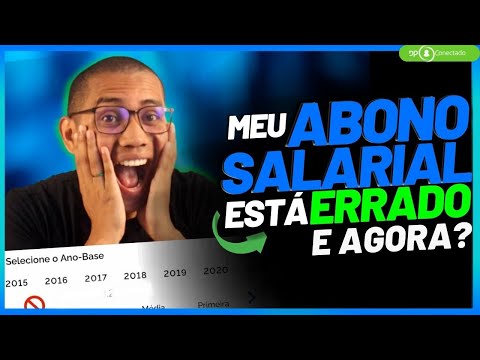 ERRO NO ABONO SALARIAL PIS/PASEP 2023  | O QUE FAZER?