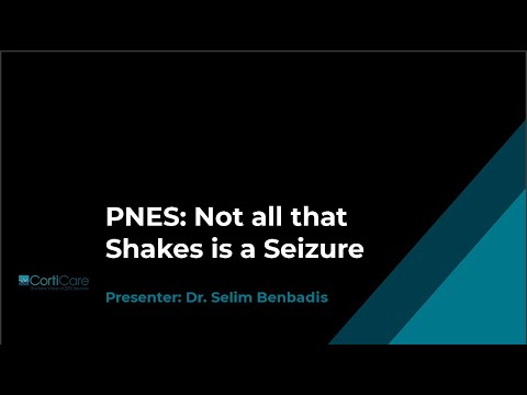 Webinar-PNES Not all that Shakes is a Seizure