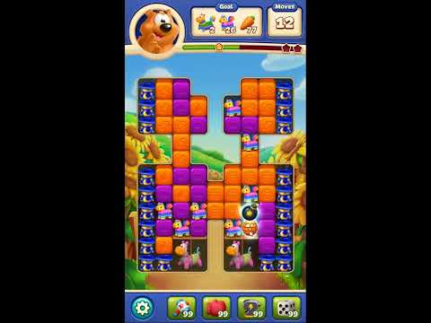 Toon Blast Level 7830 - NO BOOSTERS 🐻🐺🐱 | SKILLGAMING ✔️