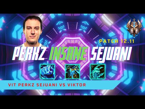 PERKZ INSANE SEJUANI MID! - VIT Perkz Plays Sejuani Mid Lane vs Viktor! | LoL Patch 12.11