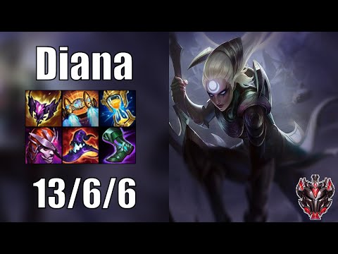 Diana vs Lillia JUNGLE - Patch 12.11 euw1 GRANDMASTER