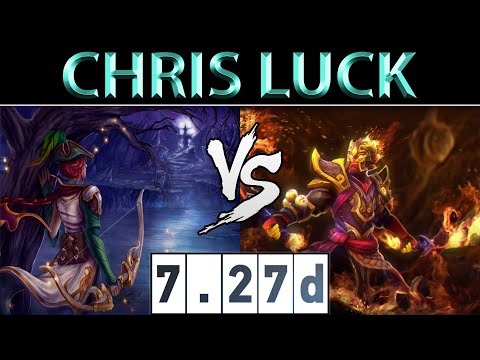 Chris Luck [Windranger] vs [Ember Spirit]  ► NA Ranked ► Dota 2 7.27d