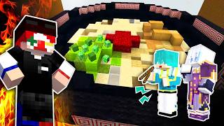 【マイクラ】建築のプロ vs 上級者2人チームで建築バトル【マインクラフト】