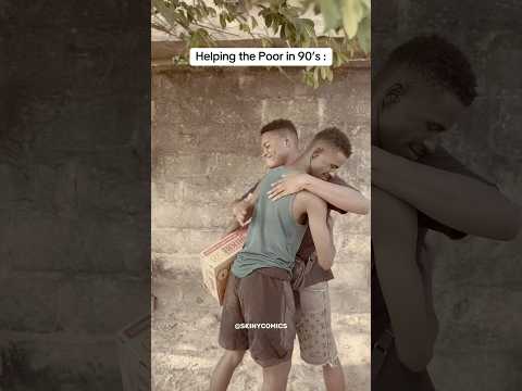 Helping the poor Then Vs Now💔😔