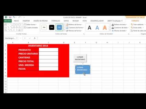 HACER UN FORMULARIO DE ENTRADA CON MACROS BIEN EXPLICADO EXCEL 2013