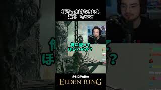 梯子で出待ちされる海外ニキｗｗ　 #eldenring  　#エルデンリング