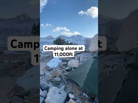 Alone at 11,000ft