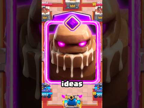 EVO GOLEM CONCEPT (Fan Ideas) #clashroyale #clash #update