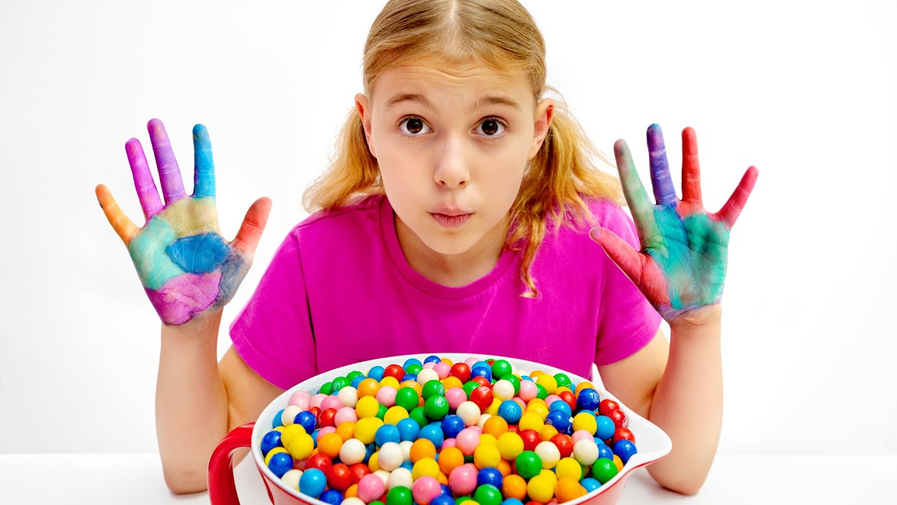 🍬 Sem doces e lave as mãos! Histórias úteis para crianças 🧼✨