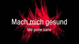 Eisbrecher - Mein Blut (Letras Alemán - Español)