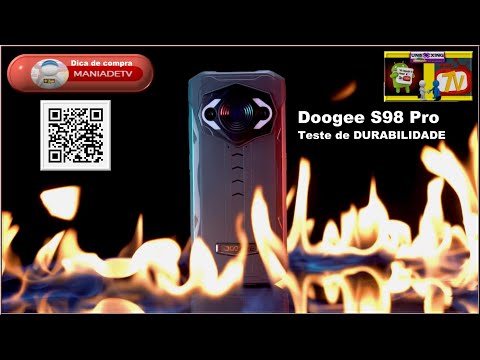Conheça: Doogee S98 Pro Extreme Durability Test